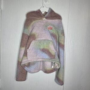 Nike Girls High Low Sherpa Hoodie Size 6X